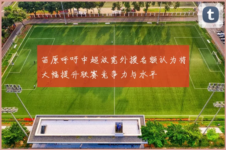 苗原呼吁中超放宽外援名额认为将大幅提升联赛竞争力与水平